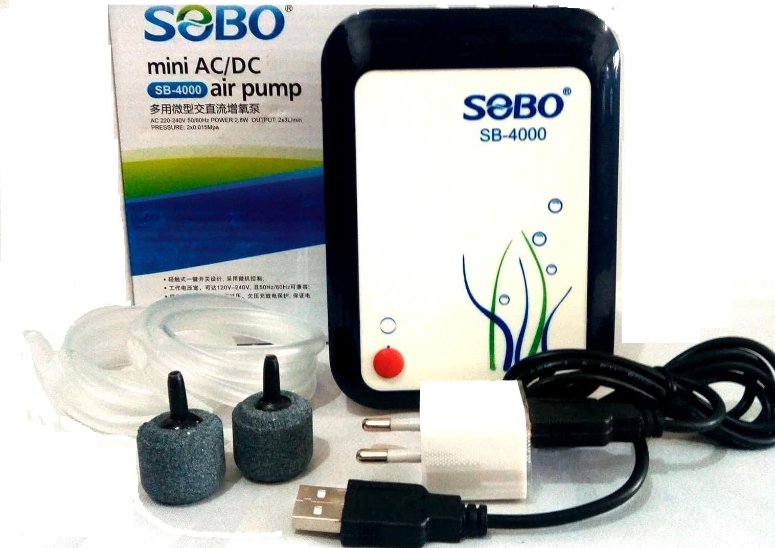 Máy sủi tích điện Sobo SB-3000 / SB-4000 (2 vòi)